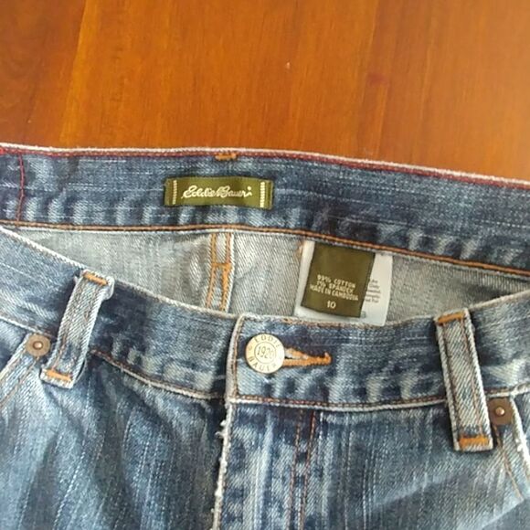 Eddie Bauer Boot Leg Jean- 10 short - Picture 3 of 4